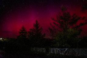Northern Lights Observed In Hungary