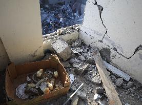 (FOCUS)MIDEAST-GAZA-PALESTINIAN-ISRAELI-CONFLICT-REFUGEE CAMP