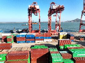 Port Export Trade Growth in Lianyungang