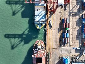 Port Export Trade Growth in Lianyungang