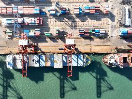 Port Export Trade Growth in Lianyungang