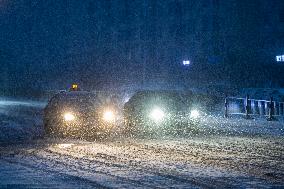 CHINA-HEILONGJIANG-HARBIN-BLIZZARDS-RED ALERT (CN)