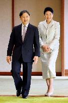 Japan emperor, empress meet cultural award recipients