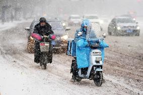 CHINA-HEILONGJIANG-HARBIN-BLIZZARDS (CN)