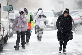 CHINA-HEILONGJIANG-HARBIN-BLIZZARDS (CN)