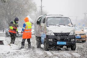 CHINA-HEILONGJIANG-HARBIN-BLIZZARDS (CN)