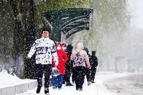 CHINA-HEILONGJIANG-HARBIN-BLIZZARDS (CN)