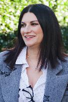 Laura Pausini Celebrity Sightings In Milan