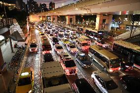 Traffic Peak in Shanghai