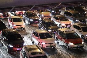 Traffic Peak in Shanghai
