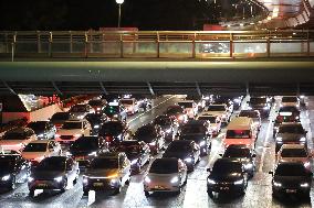 Traffic Peak in Shanghai