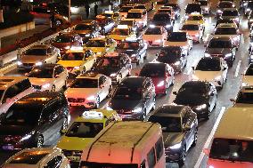 Traffic Peak in Shanghai