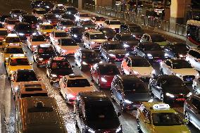 Traffic Peak in Shanghai