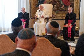 Pope Francis Receives European Rabbis Delegation - Vatican