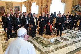 Pope Francis Receives European Rabbis Delegation - Vatican