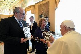 Pope Francis Receives European Rabbis Delegation - Vatican