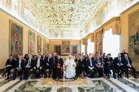 Pope Francis Receives European Rabbis Delegation - Vatican