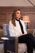 Queen Rania of Jordan Calls for Gaza Ceasefire - Amman