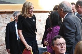 Christina Of Spain Attends The Opening Of Dali Exhibition