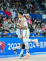 (SP)CHINA-TIANJIN-BASKETBALL-CBA LEAGUE-TIANJIN VS LIAONING (CN)