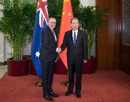 CHINA-BEIJING-ZHAO LEJI-AUSTRALIA-PM-MEETING (CN)
