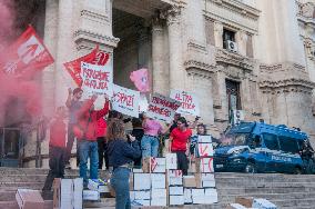 Students Protest - Rome