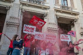 Students Protest - Rome