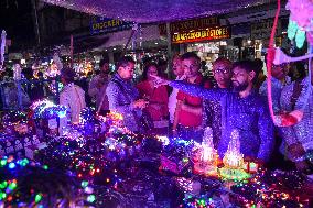 Preparation For Diwali Festival In India.