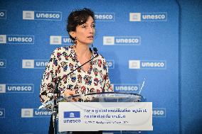 UNESCO's Press Conference to launch Guidelines for the Governance of Digital Platforms