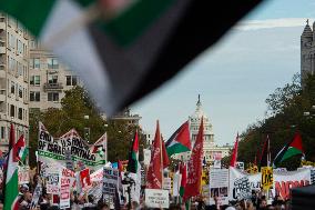 Pro-Palestinian Rally - Washington