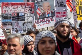 Pro-Palestinian Rally - Washington