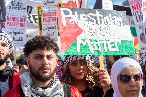 Pro-Palestinian Rally - Washington