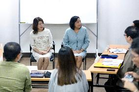 Japanese officials wives at nihongo center