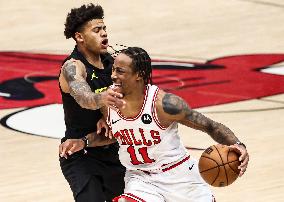 (SP)U.S.-CHICAGO-BASKETBALL-NBA-UTAH JAZZ VS CHICAGO BULLS