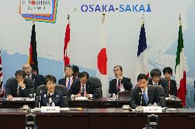 G7 trade ministers meeting in Osaka