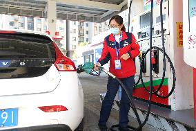 A Gas Station in Lianyungang