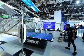Omron Booth at The 6th CIIE in Shangha