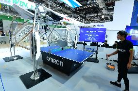 Omron Booth at The 6th CIIE in Shangha