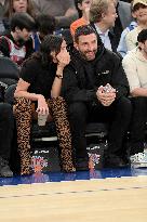 Celebs At LA Clippers v NY Knicks Game - NYC