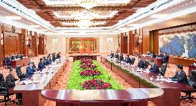 CHINA-BEIJING-ZHAO LEJI-VIETNAMESE DELEGATION-MEETING (CN)
