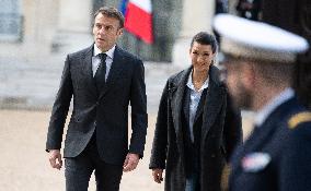 Elysee Brings Back Public Changing Of Guard - Paris