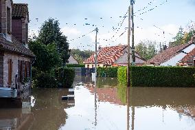 Exceptional Floods Hit Northern France - Pas-de-Calais