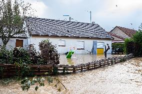 Exceptional Floods Hit Northern France - Pas-de-Calais