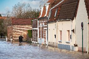 Exceptional Floods Hit Northern France - Pas-de-Calais