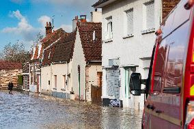 Exceptional Floods Hit Northern France - Pas-de-Calais