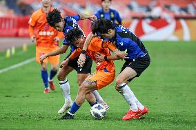 (SP)CHINA-JINAN-FOOTBALL-AFC CHAMPIONS LEAGUE-SHANDONG TAISHAN VS INCHEON UNITED (CN)