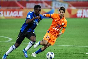 (SP)CHINA-JINAN-FOOTBALL-AFC CHAMPIONS LEAGUE-SHANDONG TAISHAN VS INCHEON UNITED (CN)