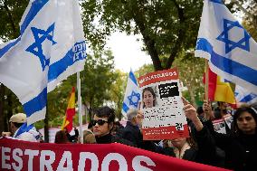 Pro-Israel Protest - Madrid