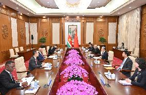 CHINA-BEIJING-WANG YI-SURINAME-FM-MEETING (CN)