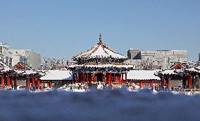 CHINA-LIAONING-SHENYANG-IMPERIAL PALACE-SNOW (CN)